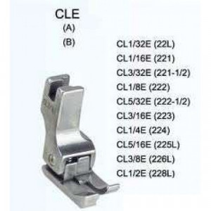 Лапка CL подпружиненная левая для отделочной строчки