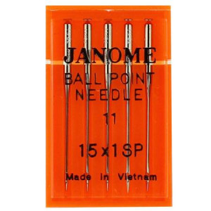 Набір голок Janome Ball Point Needle Mix