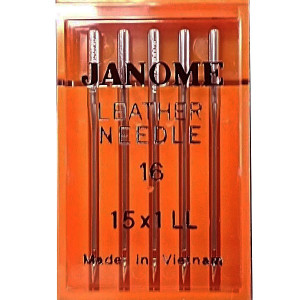 Набір голок Janome Leather Needle