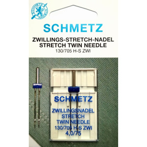 Голка подвійна Schmetz Stretch №75 / 4,0