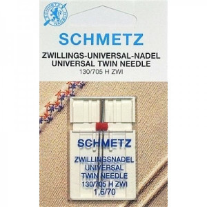 Голка подвійна Schmetz Universal №70 / 1,6