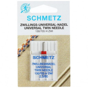 Голка подвійна Schmetz Universal №80 / 2,5