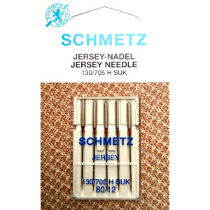 Набір голок Schmetz Jersey №80