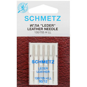 Набір голок Schmetz Leather №80