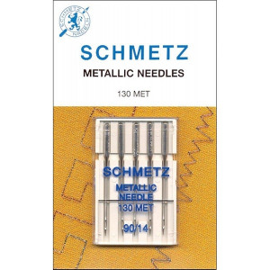Набір голок Schmetz Metallic №90