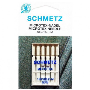 Набір голок Schmetz Microtex №60