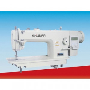  Shunfa SF0303D Прямострочна швейна машина човникового стібка з крокуючою лапкою і автоматикою