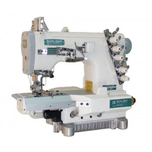  Siruba C007K-W812-356/CRL Плоскошовна швейна машина (розпошивалка) з циліндричною платформою і пристроєм для лівостороннього підрізування матеріалу
