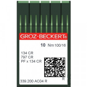 Голка Groz-Beckert 134CR, 797CR, PFx134CR 10 шт/уп