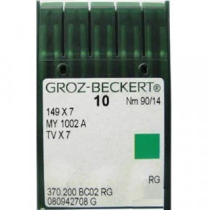  Голка Groz-Beckert 149x7, MY1002A, TVx7 для ланцюгового стібка 10 шт/уп
