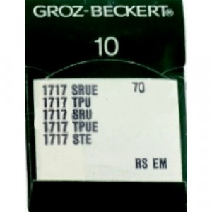 Голка Groz-Beckert 1717 SRUE, 1717 TPU для підшивальної машини в упаковці 10 шт