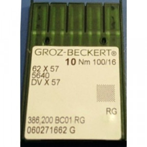 Голка Groz-Beckert 62x57, 5640, DVx57 для багатоголкових машин 10 шт/уп
