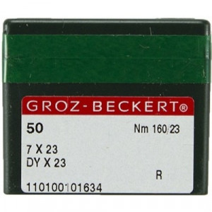Голка Groz-Beckert 7x23, DYx23 в упаковці 10 шт