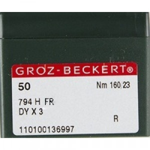 Голка Groz-Beckert 794H FR на екстра важкі машини 10 шт/уп