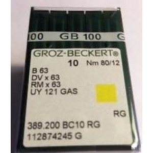 Голка Groz-Beckert B63, DVx63, RMx63 для багатоголкових машин 10 шт/уп
