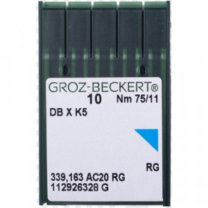 Голка Groz-Beckert DBxK5 вишивальна 10 шт / уп