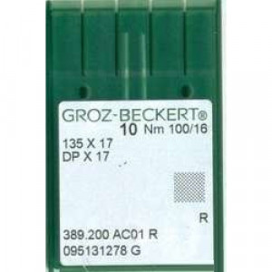 Голка Groz-Beckert 135x17, DPx17 для важких машин 10 шт / уп