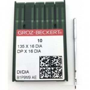 Голка Groz-Beckert DPx16DIA для шкіри і брезенту по 10 шт/уп