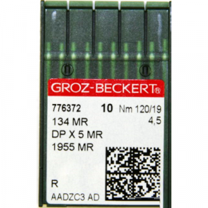 Голка Groz-Beckert 134 MR, DPx5 MR, 1955 MR, 134 SAN 11 з товстою колбою в упаковці 10 шт