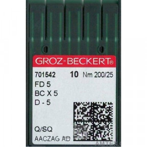 Голка Groz-Beckert FD 5/D-5/BCX5 Упаковка 10шт