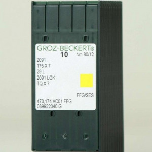 Голка Groz-Beckert 2 091, 175x7, 29L, TQx7 для пришивання ґудзиків на ніжці 10 шт / уп