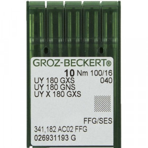 Голка Groz-Beckert UY180GXS, UY180GNS в упаковці 10 шт